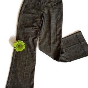 3 Hearts Gray Flared Cuffed Dress Pants sz.9 #081